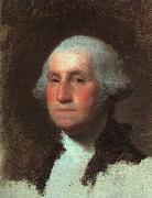 Gilbert Charles Stuart George Washington oil on canvas